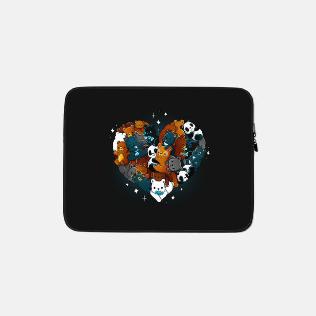 Valentine Bear-None-Zippered-Laptop Sleeve-Vallina84