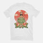 Meowster And Big Brother Croaker-Mens-Heavyweight-Tee-vp021