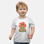 Meowster And Big Brother Croaker-Baby-Basic-Tee-vp021