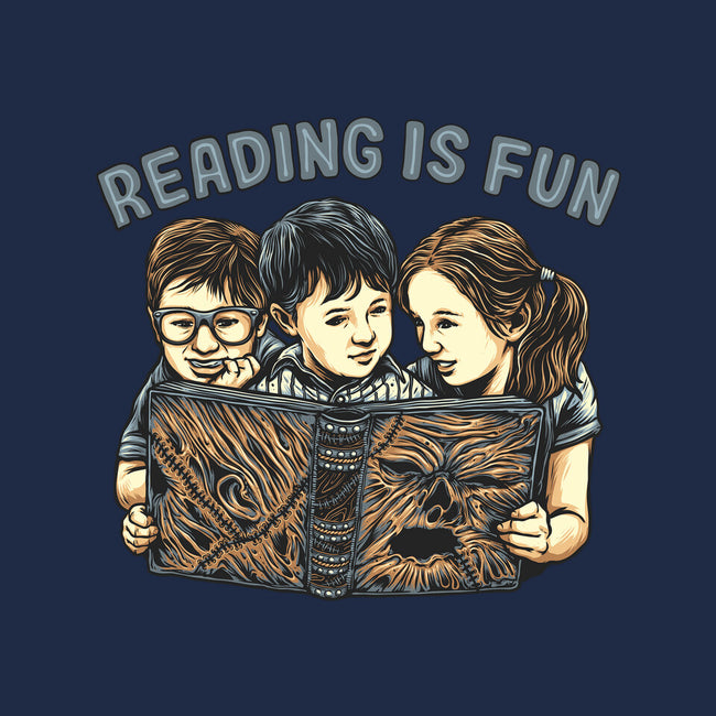 Reading Is Fun For Us-Youth-Basic-Tee-momma_gorilla