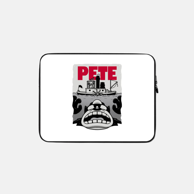 Pete-None-Zippered-Laptop Sleeve-Raffiti