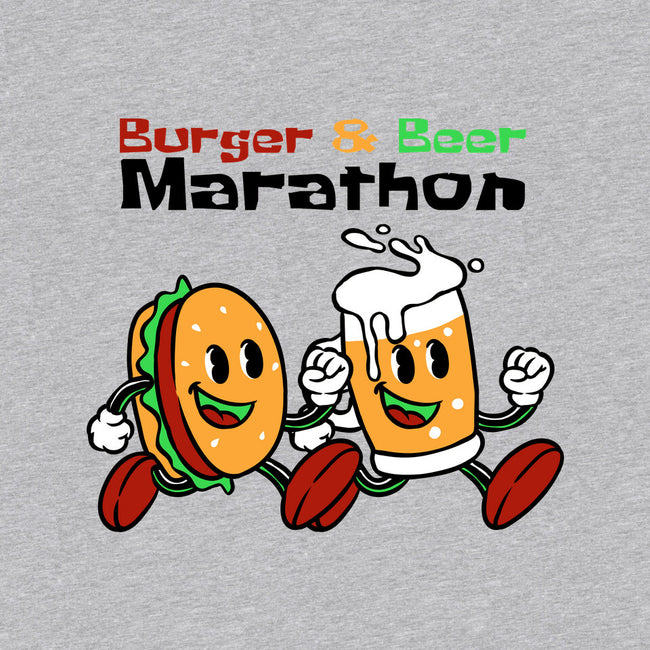Burger And Beer Marathon-Baby-Basic-Tee-naomori