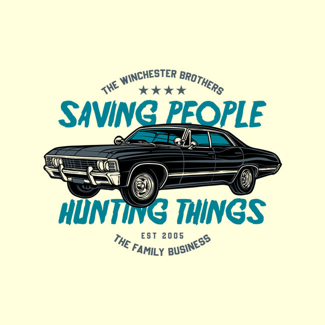 Saving People And Hunting Things-None-Outdoor-Rug-gorillafamstudio