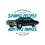 Saving People And Hunting Things-Baby-Basic-Onesie-gorillafamstudio