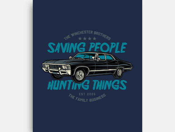 Saving People And Hunting Things