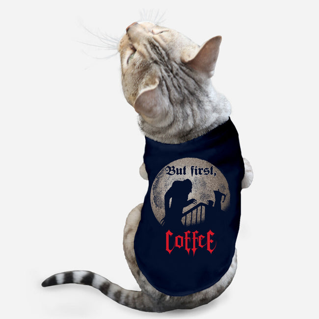 Coffee Sucker-Cat-Basic-Pet Tank-Tronyx79