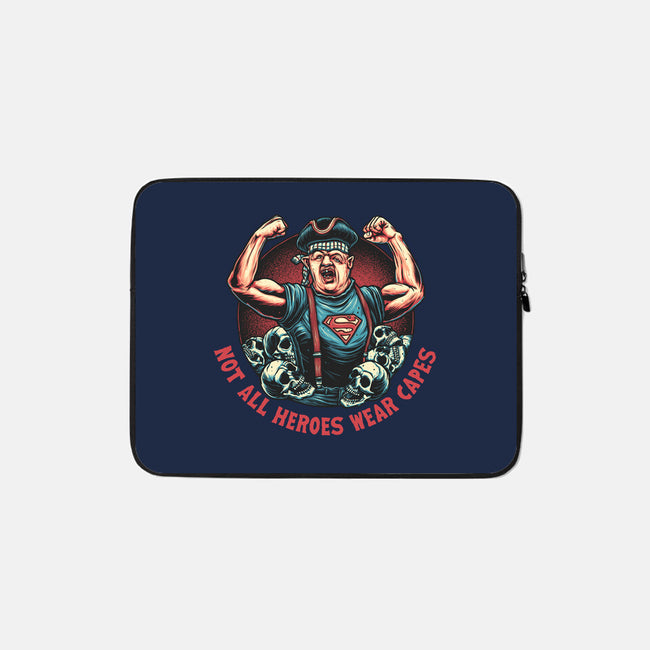 Not All Heroes Wear Capes-None-Zippered-Laptop Sleeve-momma_gorilla