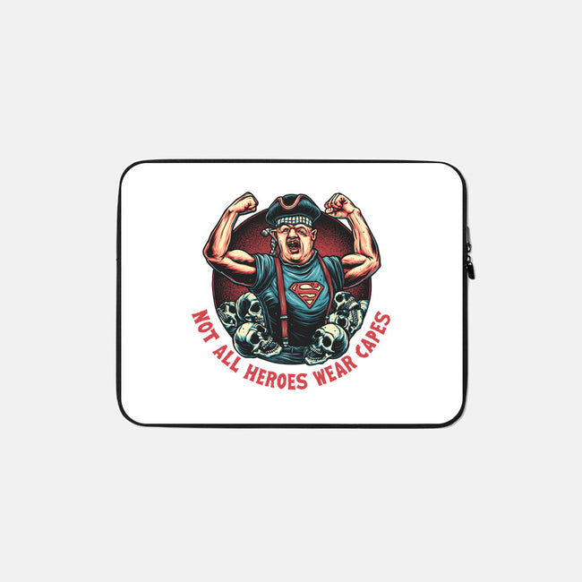 Not All Heroes Wear Capes-None-Zippered-Laptop Sleeve-momma_gorilla