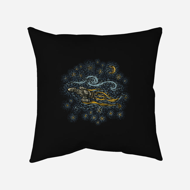 Shiny Night-None-Removable Cover-Throw Pillow-kg07