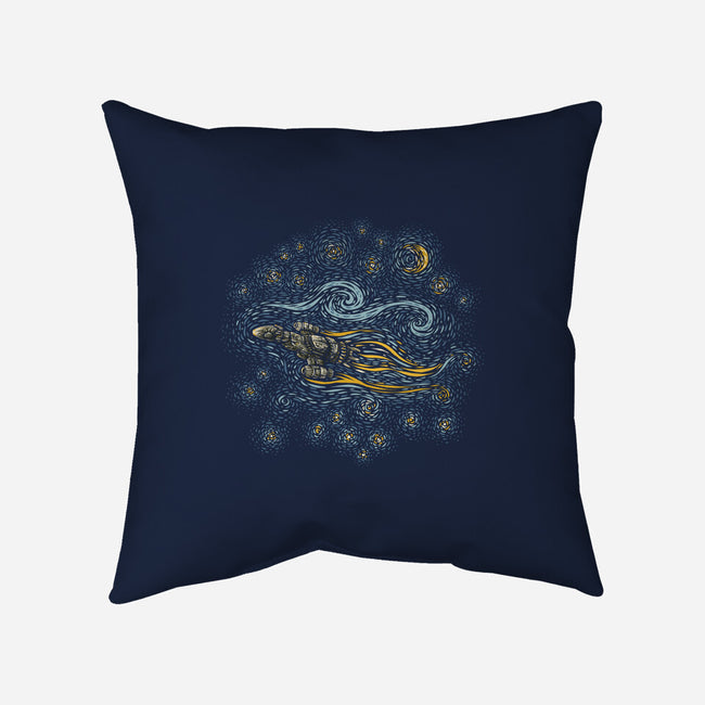 Shiny Night-None-Removable Cover-Throw Pillow-kg07