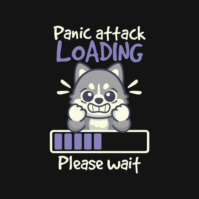 Panic Attack Loading-Baby-Basic-Onesie-NemiMakeit