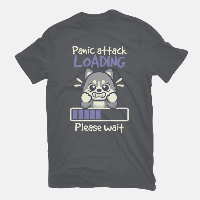 Panic Attack Loading-Mens-Premium-Tee-NemiMakeit