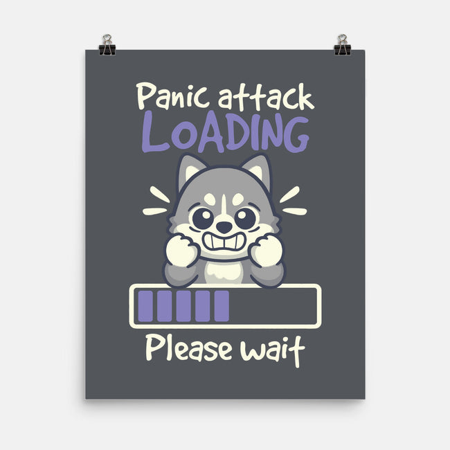 Panic Attack Loading-None-Matte-Poster-NemiMakeit