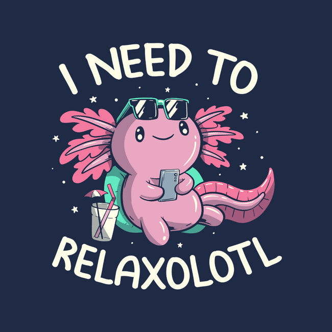 I Need To Relaxalotl-Dog-Basic-Pet Tank-koalastudio
