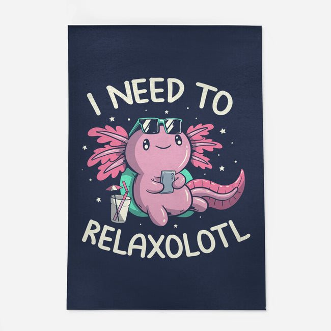 I Need To Relaxalotl-None-Indoor-Rug-koalastudio