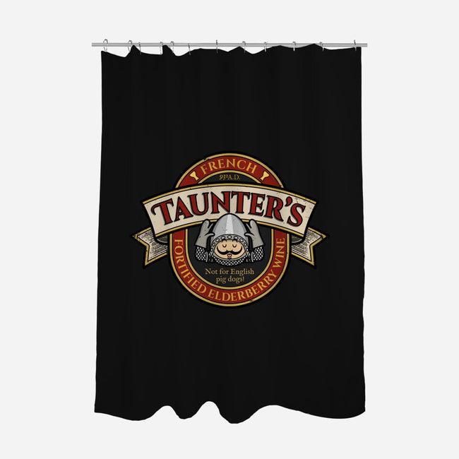 Taunter’s Wine-None-Polyester-Shower Curtain-drbutler