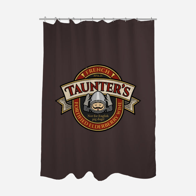 Taunter’s Wine-None-Polyester-Shower Curtain-drbutler