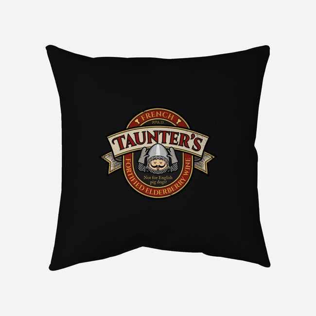 Taunter’s Wine-None-Removable Cover-Throw Pillow-drbutler