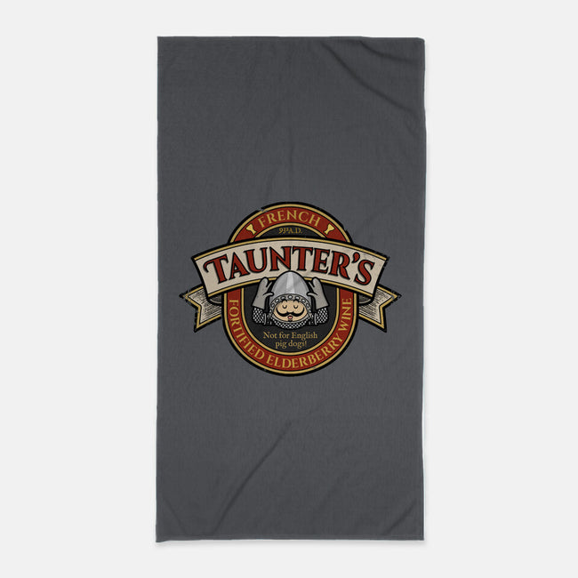 Taunter’s Wine-None-Beach-Towel-drbutler