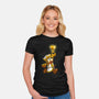 Super Grail Bros-Womens-Fitted-Tee-drbutler