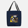 Everything's Fine On The Steamboat-None-Basic Tote-Bag-rocketman_art