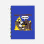 Everything's Fine On The Steamboat-None-Dot Grid-Notebook-rocketman_art