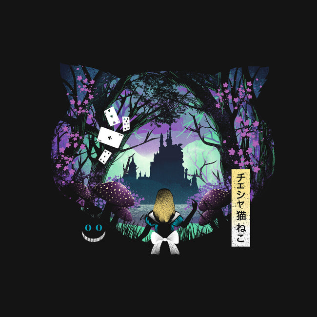 Wonderland Cat-Mens-Premium-Tee-dandingeroz