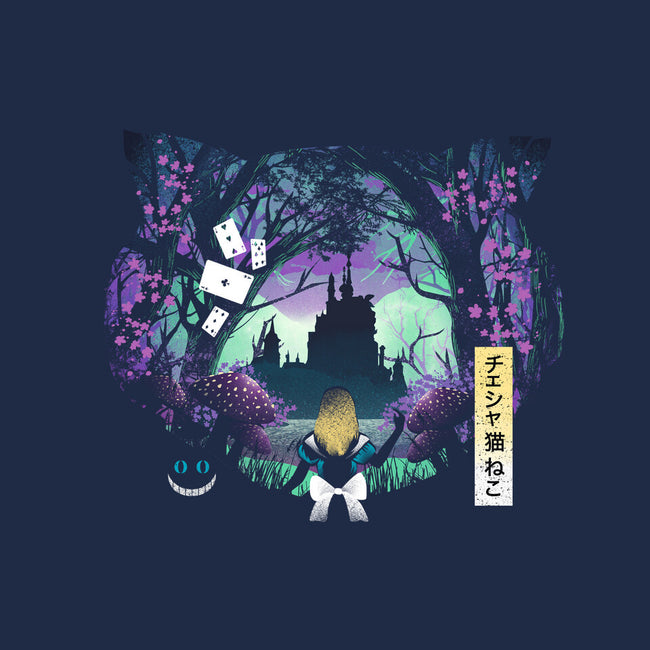 Wonderland Cat-Mens-Premium-Tee-dandingeroz