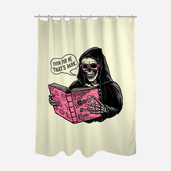 Burn Book-None-Polyester-Shower Curtain-momma_gorilla