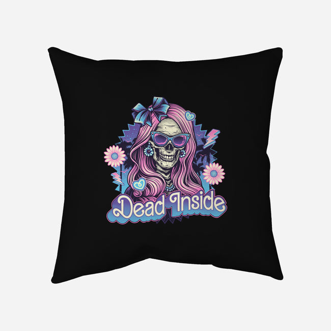 Dead Inside Barbie-None-Removable Cover w Insert-Throw Pillow-momma_gorilla