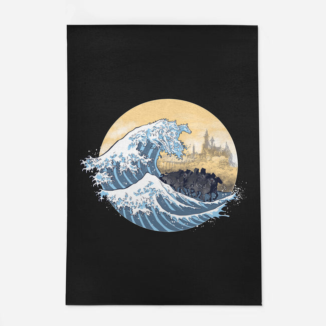 The Great Wave Of The Ringwraiths-None-Indoor-Rug-zascanauta