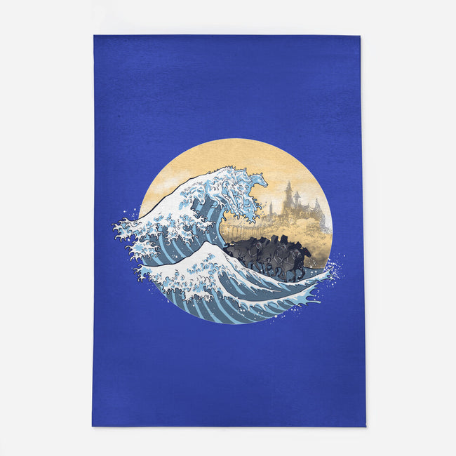 The Great Wave Of The Ringwraiths-None-Indoor-Rug-zascanauta