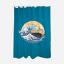 The Great Wave Of The Ringwraiths-None-Polyester-Shower Curtain-zascanauta