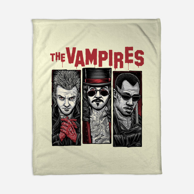 The Tattooed Vampires-None-Fleece-Blanket-momma_gorilla