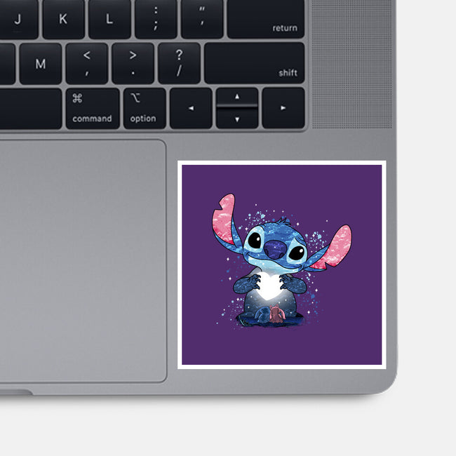 Stitch's Love-None-Glossy-Sticker-JamesQJO