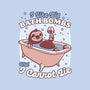 Relax Sloth Bubble Bathtub-None-Matte-Poster-Studio Mootant