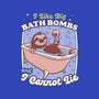 Relax Sloth Bubble Bathtub-None-Zippered-Laptop Sleeve-Studio Mootant