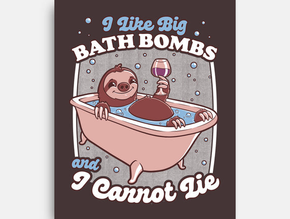 Relax Sloth Bubble Bathtub