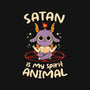 Satan Is My Spirit Animal-Womens-Basic-Tee-tobefonseca