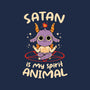 Satan Is My Spirit Animal-None-Basic Tote-Bag-tobefonseca