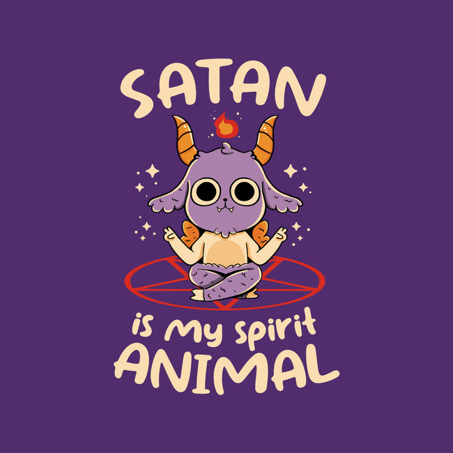 Satan Is My Spirit Animal-None-Memory Foam-Bath Mat-tobefonseca