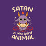 Satan Is My Spirit Animal-None-Polyester-Shower Curtain-tobefonseca