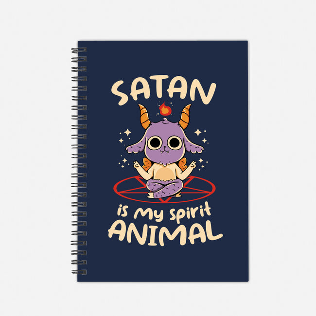 Satan Is My Spirit Animal-None-Dot Grid-Notebook-tobefonseca