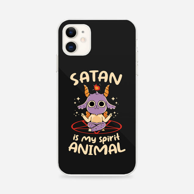 Satan Is My Spirit Animal-iPhone-Snap-Phone Case-tobefonseca