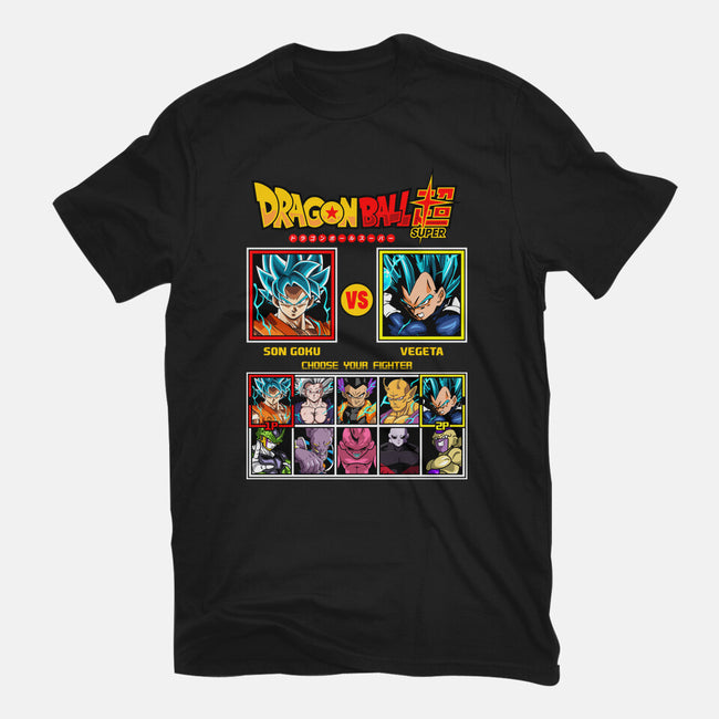 Saiyan Fighter-Mens-Basic-Tee-spoilerinc