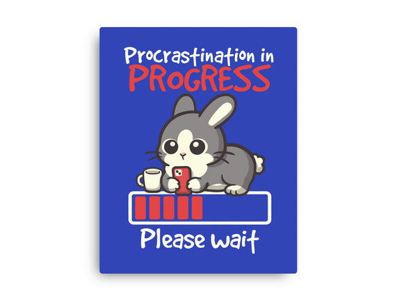 Bunny Procrastination In Progress