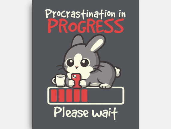 Bunny Procrastination In Progress