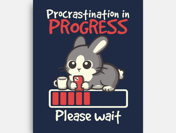 Bunny Procrastination In Progress
