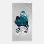 Holographic Trickster-None-Beach-Towel-Dipewhy