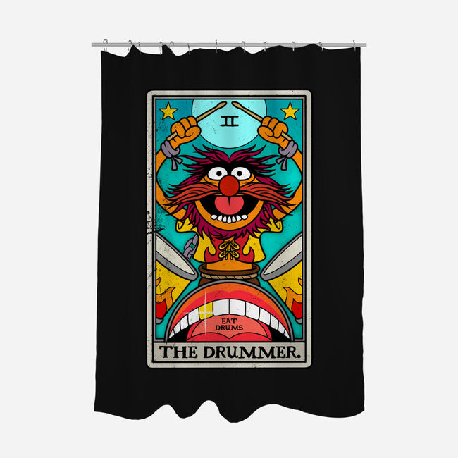 The Drummer-None-Polyester-Shower Curtain-drbutler